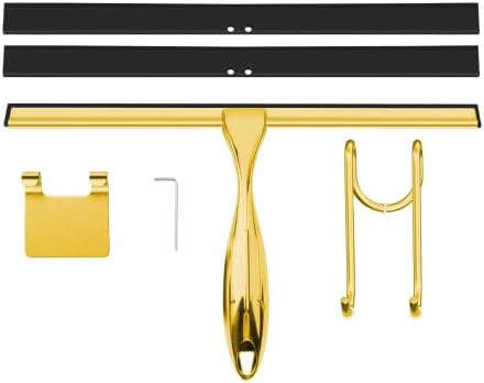 TOOVEM 12 Inch Shower Squeegee for Glass Doors by TOOVEM