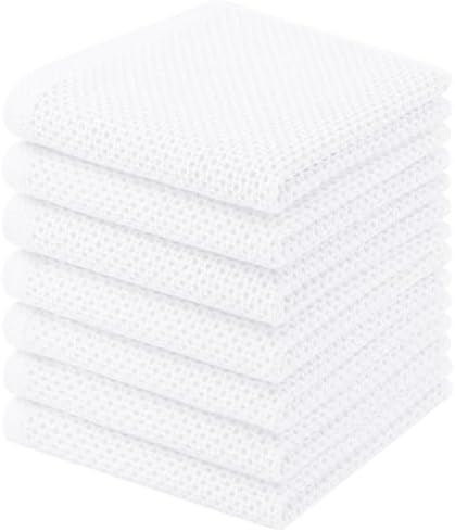 Homaxy 100% Cotton Waffle Weave Kitchen Dish Cloths by Homaxy