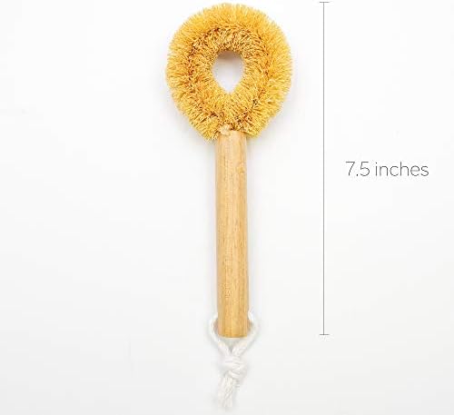 Tawashi Coir Dish Brush Set of 2 - Image 4