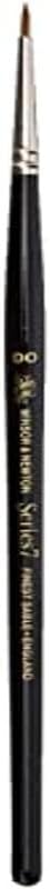 Winsor & Newton Series 7 Kolinsky Sable Brush, Round SH #00 by WinsorNewton