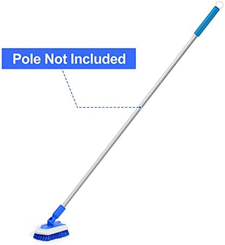 Stiff Bristles Brush Refill Fit Lalafancy Shower Bathtub Cleaning Brush - Image 6