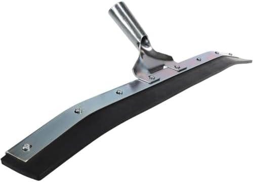 PRO SOURCE 24" Wide Petroleum-Resistant Curved-Blade Floor Squeegee: Taper - Image 4