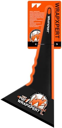 WRAPXPERT Window Tint Squeegee, Triangle Contour Tint Squeegee, Long Handle by WRAPXPERT