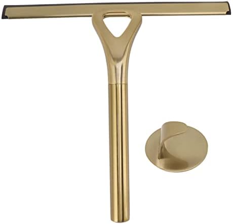 8.9x8.7inch Gold Shower Squeegee Window Squeegee by Tissting