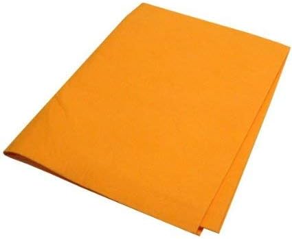 German Shammy Floor Cloth 20 x 27 in 180 GSM Orange 5 Pack by Unknown