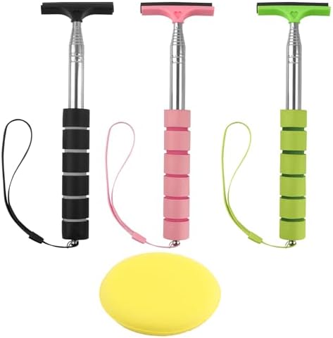 3 Pack Side Mirror Squeegee, Car Mirror Squeegee, Retractable Rearview Mirror by Unknown