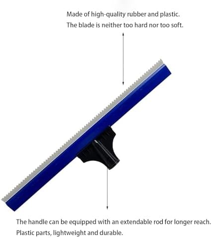 16in Epoxy Squeegee, Teeth Notched Squeegee - Image 5