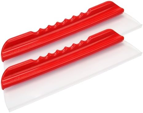 2 Pack 12inch car Squeegee, Silicone Squeegee, car Window Squeegee, Flexible by sayene
