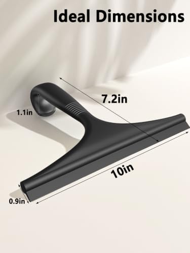 Shower Squeegee for Shower Glass Doors, 10 Inch - Image 7