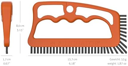 FUGINATOR® Grout Brush Orange/Gray - Image 4