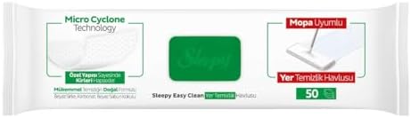 Sleepy Easy Clean White Soap Additive Mopa Compatible Floor Cleaning Towel - Image 3