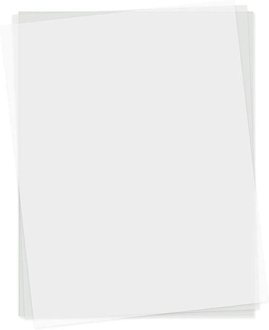 200 Pack Translucent Vellum Paper, 8.5 x 11 Inches