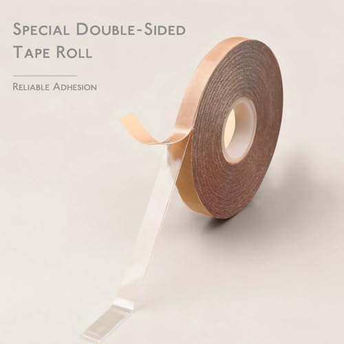 WENNALIFE Hair Extension Tape Roll Double-Sided, 12 yd x 0.3 in - Image 3