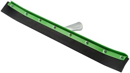 Restaurantware Green Steel Heavy Duty Floor Squeegee - Image 2