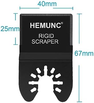 10pcs Oscillating Tool Rigid Scraper Blades, - Image 2