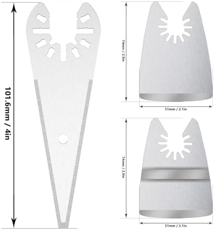 9pcs Oscillating Scraper Blades - Image 2