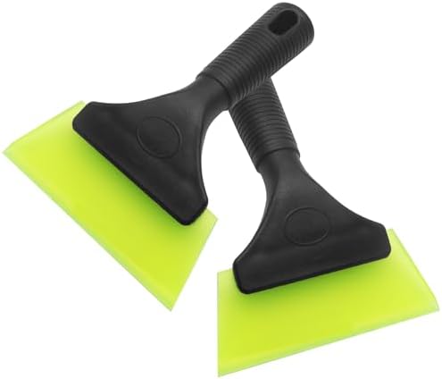 2 Pcs 5 Inch Green Car Window Squeegee Silicone - Image 2