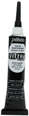 Glass Paint Outliner Black Leading: Permanent Bake Bonding Technology, Create - Image 2