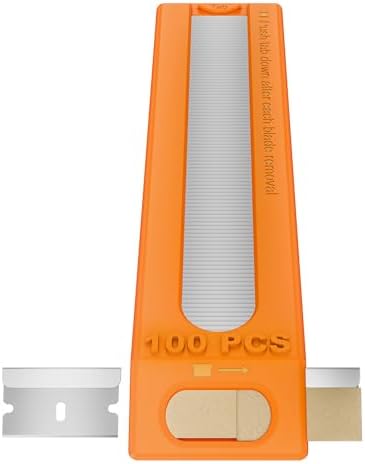 100-Pack Single Edge Razor Blades by cleanan