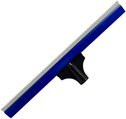 Generic Squeegee for Epoxy Floor Notched Serrated Flat Soft Rubber Rake Cement by Unknown