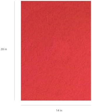 Americo Red Buffer Floor Pad, for Light Cleaning and Buffing, 5 Pads/Case - Image 2