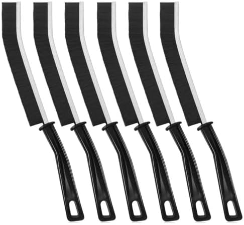6P Crevice Cleaning Brush Hard Bristle Crevice Grout Cleaner Brush Thin Brush by DONSTRAW