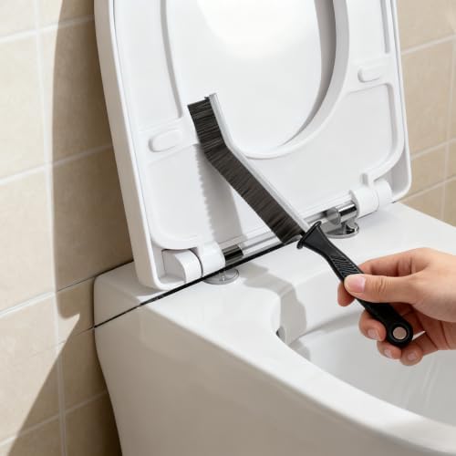 Crevice Cleaning Brush Set, Hard Bristle Grout Brush - Image 4