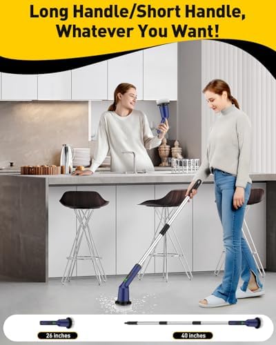 Electric Spin Scrubber for Bathroom, Shower Scrubber - Image 5