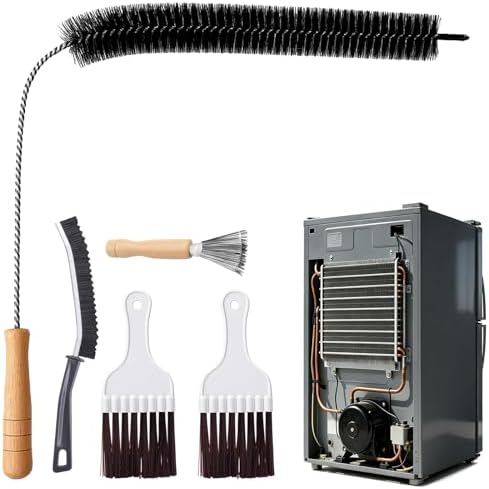 Refrigerator Coil Cleaning Brush Kit, Cleaner Brush Accessories by Unknown