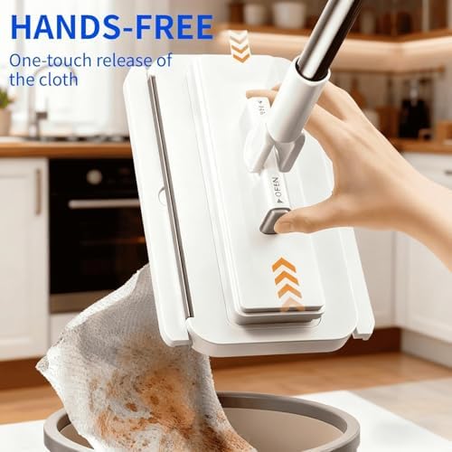Snap Grip Mini Mop, Zero-Touch Gap Dust Cleaner - Image 2