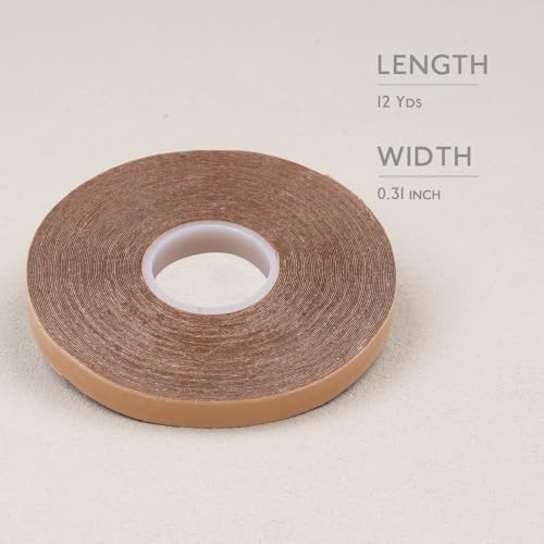 WENNALIFE Hair Extension Tape Roll Double-Sided, 12 yd x 0.3 in - Image 2