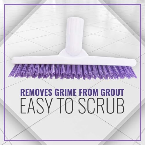 Fuller Brush E‑Z Scrubber Replacement Head – 9" V‑Trim Tile & Grout Brush Head - Image 5