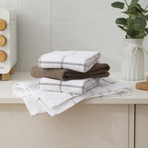 100% Cotton Kitchen Dish Towels, 6 Pack - Image 5