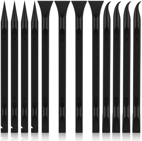12 PCS Carbon Fiber Plastic Scrapers Tool, Non-Scratch Scraper Tool by Unknown
