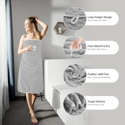 Extra Large Microfiber Bath Towels, 35″ x 70″ - Image 4