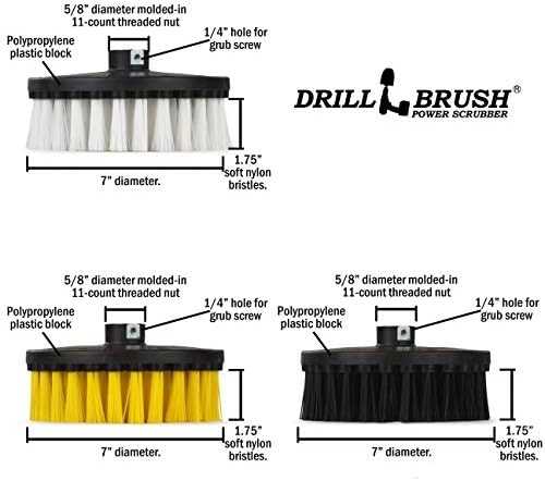 Drill Brush 7 Inch Variety Cleaning Kit - Image 5