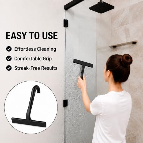 Shower Squeegee with Silicone Blade - Image 2