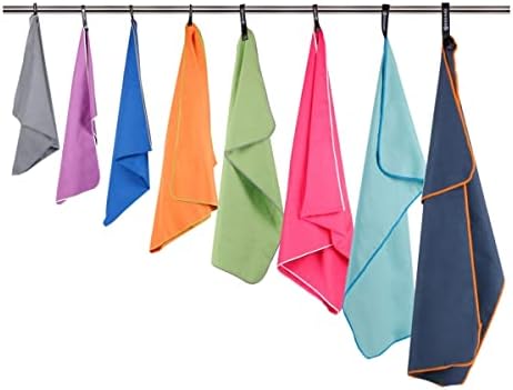 HOEAAS 2 Pack Microfiber Camping Towels, Quick Dry Towel, Super Absorbent Ultra - Image 4