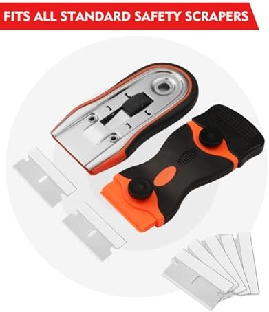 WORKPRO 100-Pack Single Edge Razor Blades, Razor Blade Scraper Refills - Image 4