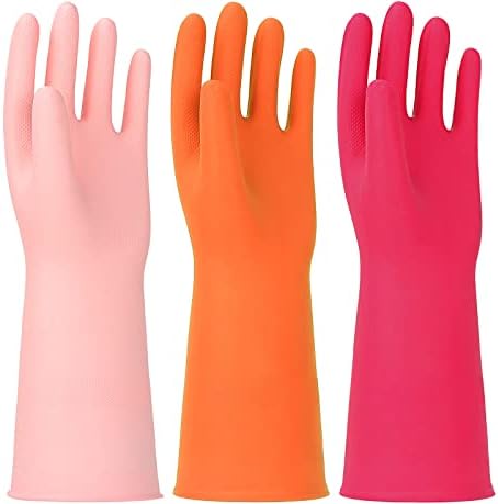 Latex Free Nitrile Cleaning Gloves, 3 Pairs by THEOFFICIALHINSOCHA