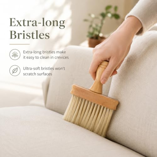Keyboard Cleaning Brush, Anti-Static Wooden Piano Cleaner Brush - Image 6