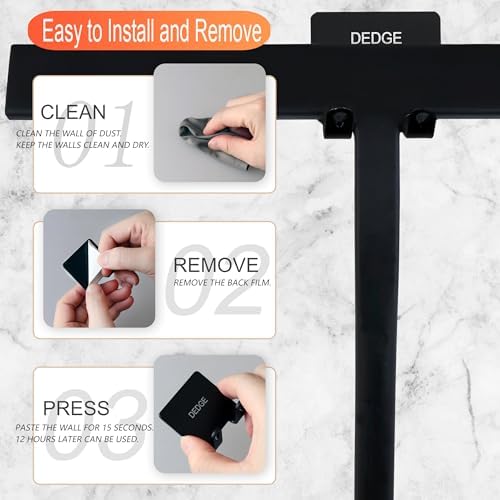 DEDGE Shower Squeegee Window Glass Wiper Scraper Cleaner - Image 3