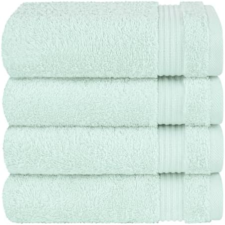 Cotton Paradise 100% Cotton Turkish Towel Set, Soft Absorbent Quick Dry - Image 5