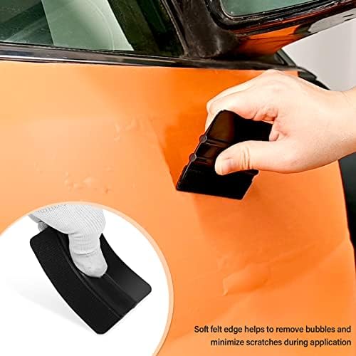 Gomake Vehicle Vinyl Wrap Window Tint Film Tool Kit Include 4 Inch Felt Squeegee - Image 5