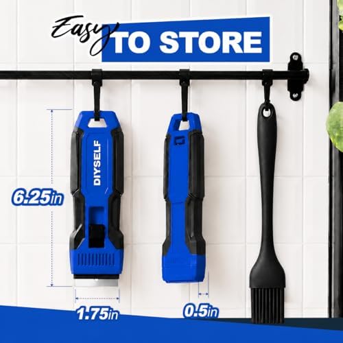 DIYSELF 2 Pack Razor Scraper Tool, Quick-Change Glass Scraper, 30 Blade - Image 6