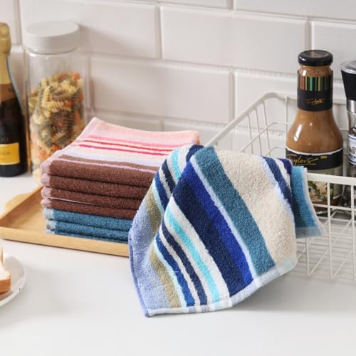 Oeleky Dish Cloths for Washing Dishes, Kitchen Hand Towels WashCloths - Image 6