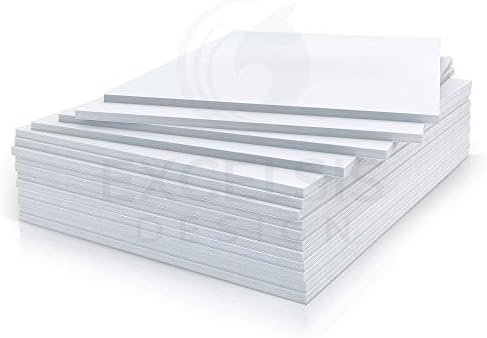 15 Pack Foam Board | White Foam Board 3/16 Inch Thick White Core Mat | Backing Board for Presentations, Signboards, Arts, Display and Crafts with Double-Sided Sheet - 11x14 Inches