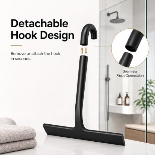 Shower Squeegee with Silicone Blade - Image 4
