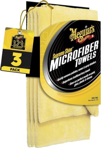 Meguiar's Supreme Shine Microfiber Towels by Meguiars