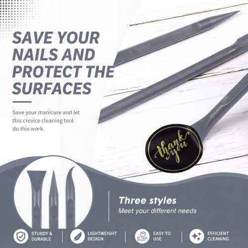Honoson 9 Pcs Cleaning Scraper Tool Detailing Picks Non Scratch - Image 6